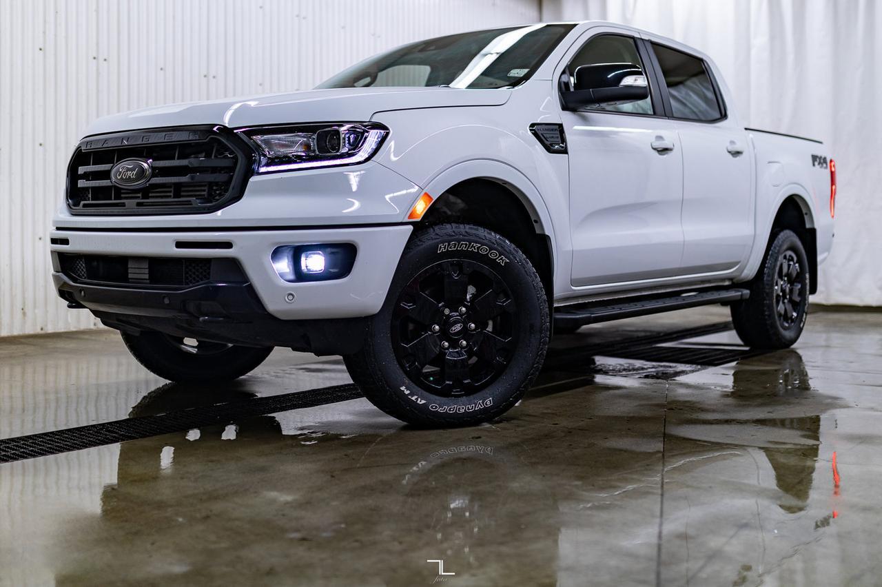 2021 Ford Ranger 4x4 Super Crew Lariat FX4 Leather Nav BCam Red Deer AB