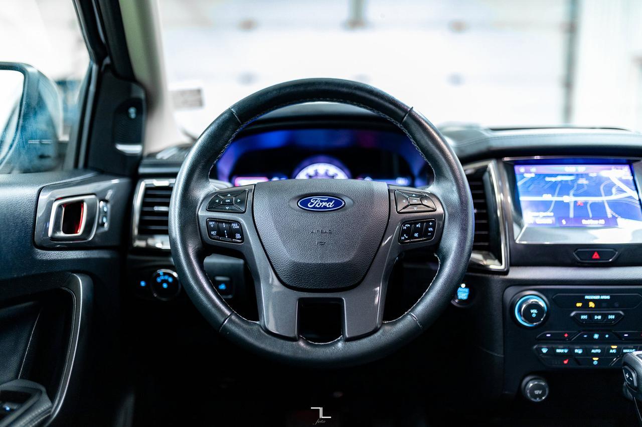 2021 Ford Ranger 4x4 Super Crew Lariat FX4 Leather Nav BCam Red Deer AB