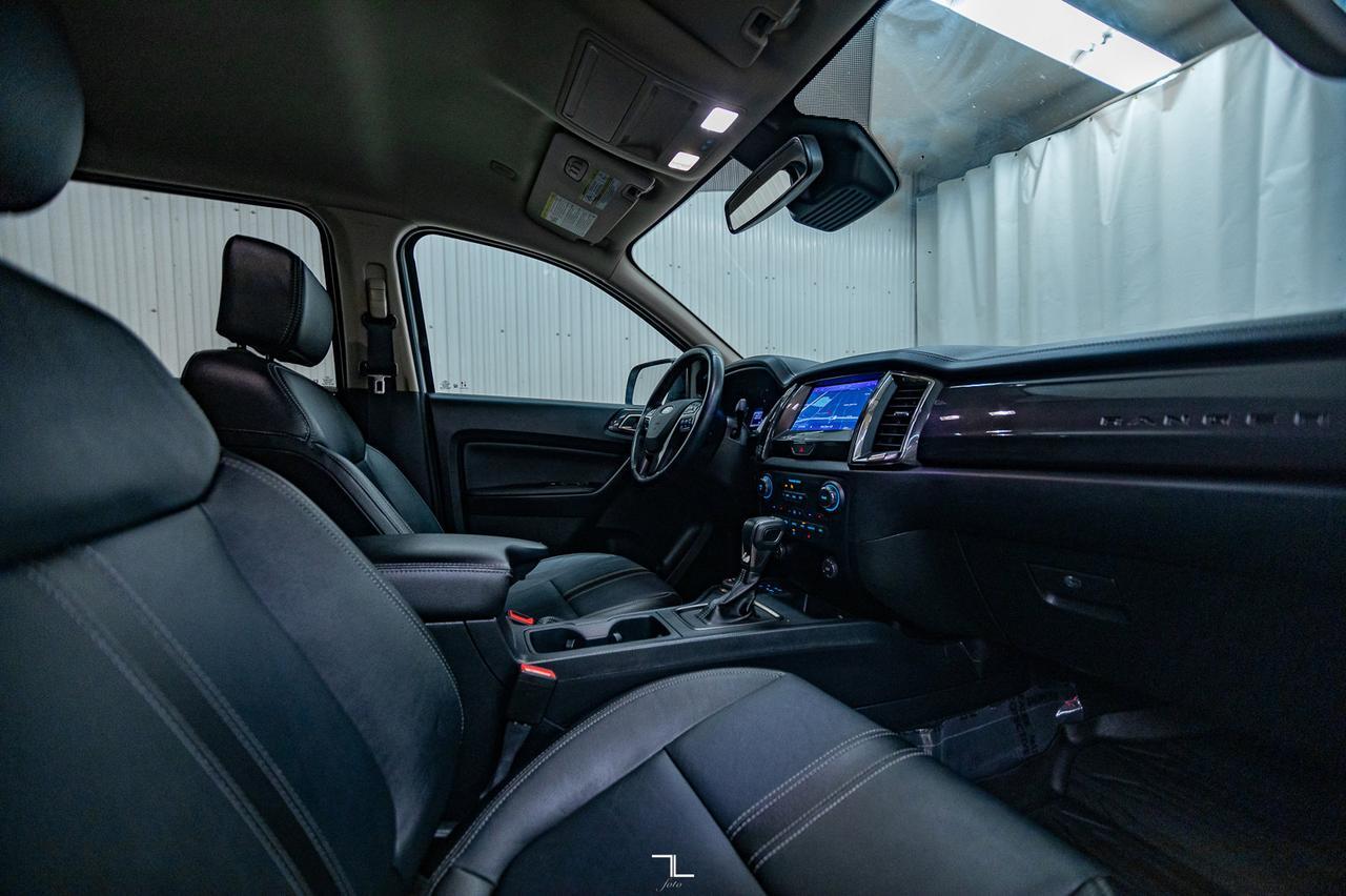 2021 Ford Ranger 4x4 Super Crew Lariat FX4 Leather Nav BCam Red Deer AB