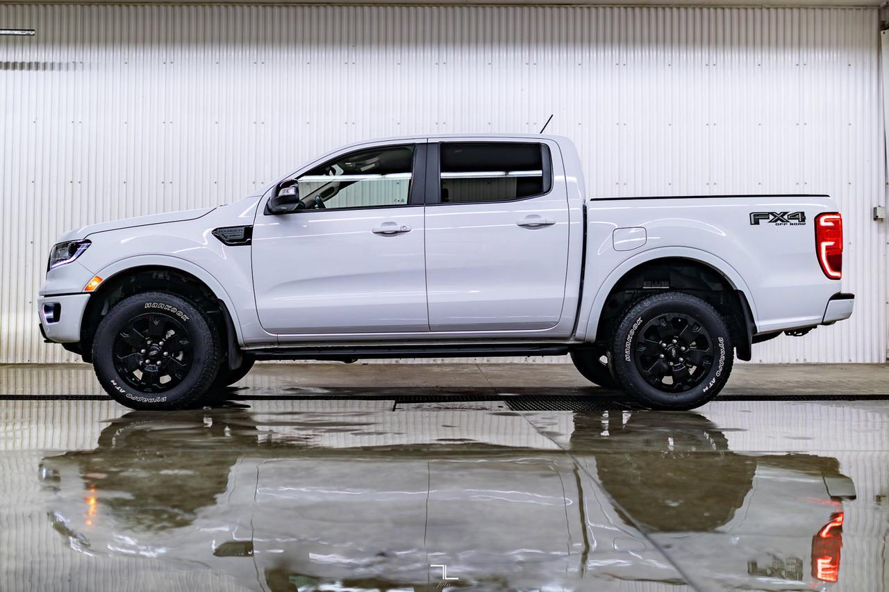 2021 Ford Ranger 4x4 Super Crew Lariat FX4 Leather Nav BCam Red Deer AB