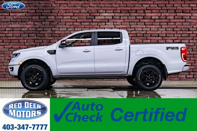 2021 Ford Ranger 4x4 Super Crew Lariat FX4 Leather Nav BCam