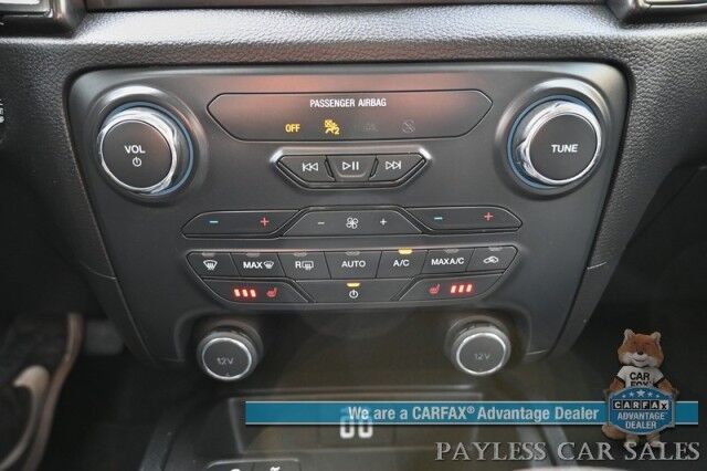 2021 Ford Ranger LARIAT / 4X4 / 2.3L I4 Turbo / Crew Cab / Auto Start / Power & Heated Leather Seats / Lane Departure & Blind Spot Alert / Apple CarPlay & Android Auto / Back Up Camera / Keyless Entry & Start / Tow Pkg / 26 MPG Anchorage AK