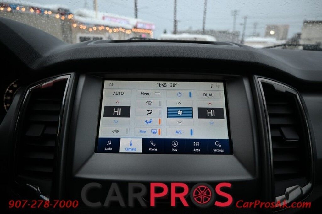 2021 Ford Ranger XLT - Crew Cab - 4X4 - Technology Pkg - Adaptive Cruise Control - Navigation - Bluetooth - Fog Lights - Lane Departure & Blind Spot Alert - Rearview Camera - Bedliner - Tonneau Cover - Tow Pkg Anchorage AK