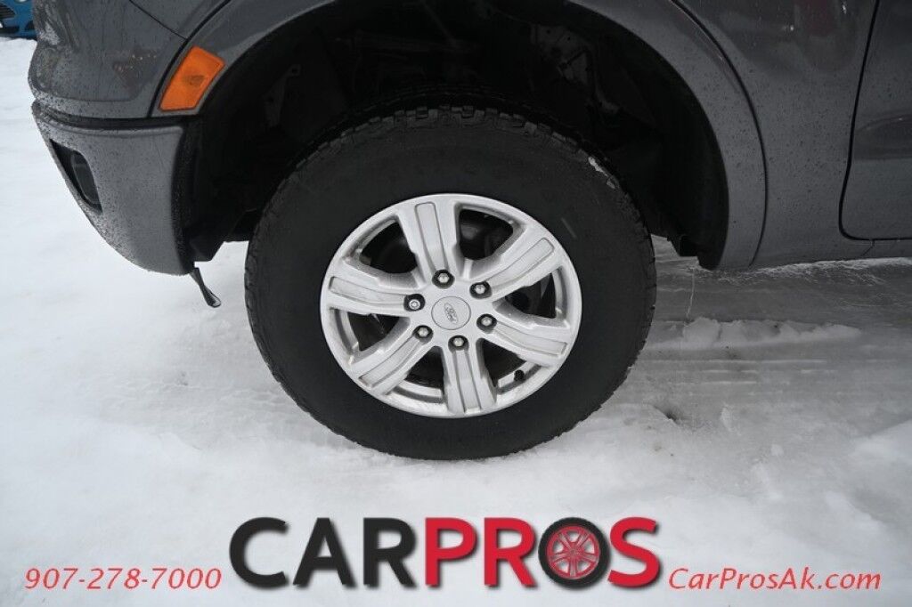 2021 Ford Ranger XLT - Crew Cab - 4X4 - Technology Pkg - Adaptive Cruise Control - Navigation - Bluetooth - Fog Lights - Lane Departure & Blind Spot Alert - Rearview Camera - Bedliner - Tonneau Cover - Tow Pkg Anchorage AK