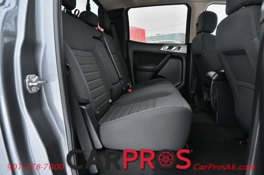 2021 Ford Ranger XLT - Crew Cab - 4X4 - Technology Pkg - Adaptive Cruise Control - Navigation - Bluetooth - Fog Lights - Lane Departure & Blind Spot Alert - Rearview Camera - Bedliner - Tonneau Cover - Tow Pkg Anchorage AK