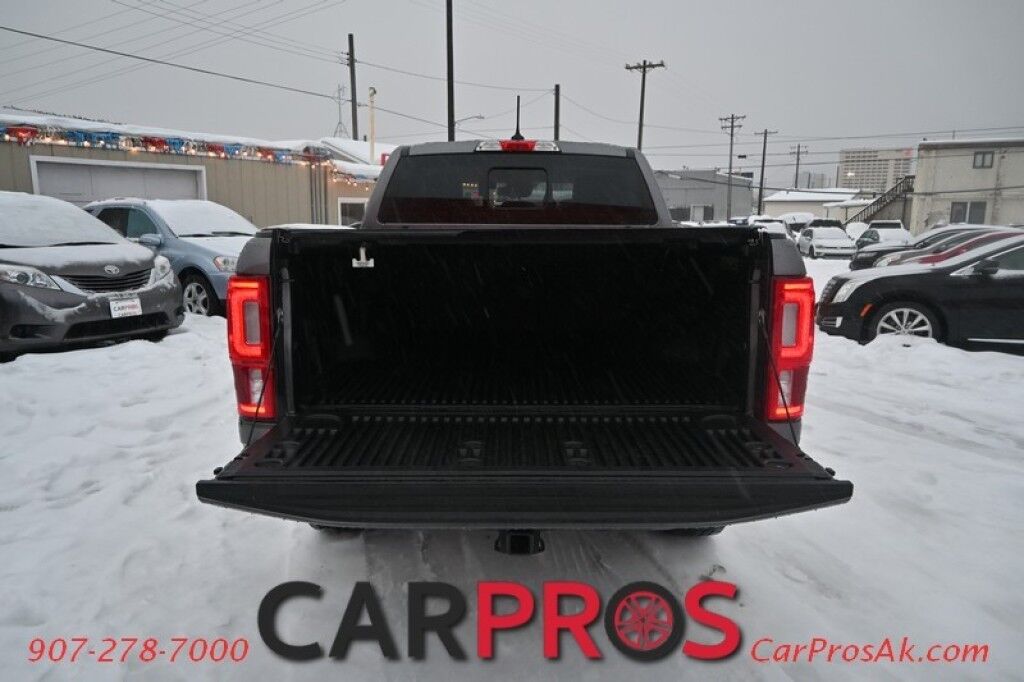 2021 Ford Ranger XLT - Crew Cab - 4X4 - Technology Pkg - Adaptive Cruise Control - Navigation - Bluetooth - Fog Lights - Lane Departure & Blind Spot Alert - Rearview Camera - Bedliner - Tonneau Cover - Tow Pkg Anchorage AK