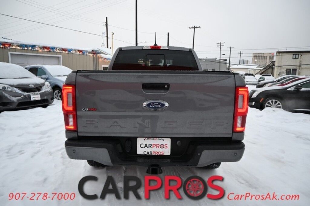 2021 Ford Ranger XLT - Crew Cab - 4X4 - Technology Pkg - Adaptive Cruise Control - Navigation - Bluetooth - Fog Lights - Lane Departure & Blind Spot Alert - Rearview Camera - Bedliner - Tonneau Cover - Tow Pkg Anchorage AK