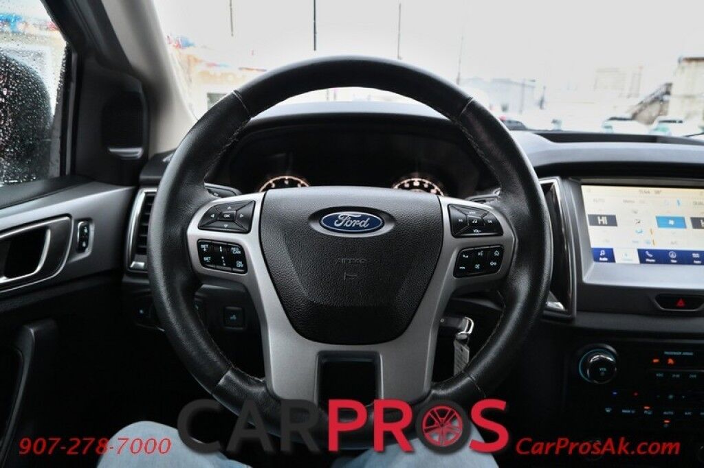 2021 Ford Ranger XLT - Crew Cab - 4X4 - Technology Pkg - Adaptive Cruise Control - Navigation - Bluetooth - Fog Lights - Lane Departure & Blind Spot Alert - Rearview Camera - Bedliner - Tonneau Cover - Tow Pkg Anchorage AK