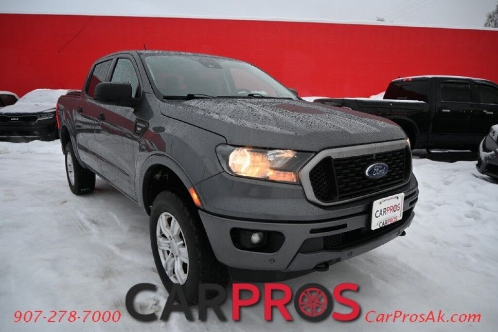 2021 Ford Ranger XLT - Crew Cab - 4X4 - Technology Pkg - Adaptive Cruise Control - Navigation - Bluetooth - Fog Lights - Lane Departure & Blind Spot Alert - Rearview Camera - Bedliner - Tonneau Cover - Tow Pkg