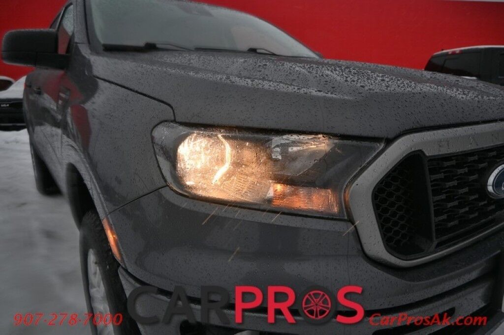 2021 Ford Ranger XLT - Crew Cab - 4X4 - Technology Pkg - Adaptive Cruise Control - Navigation - Bluetooth - Fog Lights - Lane Departure & Blind Spot Alert - Rearview Camera - Bedliner - Tonneau Cover - Tow Pkg Anchorage AK