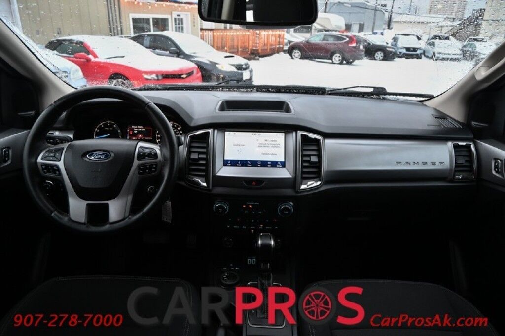 2021 Ford Ranger XLT - Crew Cab - 4X4 - Technology Pkg - Adaptive Cruise Control - Navigation - Bluetooth - Fog Lights - Lane Departure & Blind Spot Alert - Rearview Camera - Bedliner - Tonneau Cover - Tow Pkg Anchorage AK