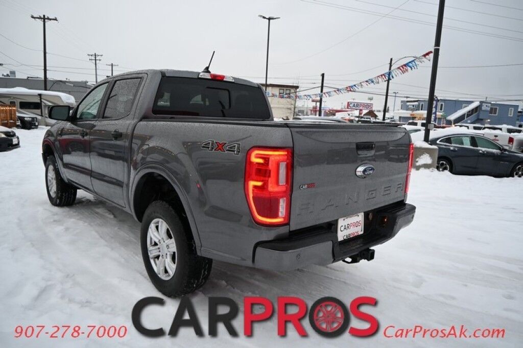 2021 Ford Ranger XLT - Crew Cab - 4X4 - Technology Pkg - Adaptive Cruise Control - Navigation - Bluetooth - Fog Lights - Lane Departure & Blind Spot Alert - Rearview Camera - Bedliner - Tonneau Cover - Tow Pkg Anchorage AK