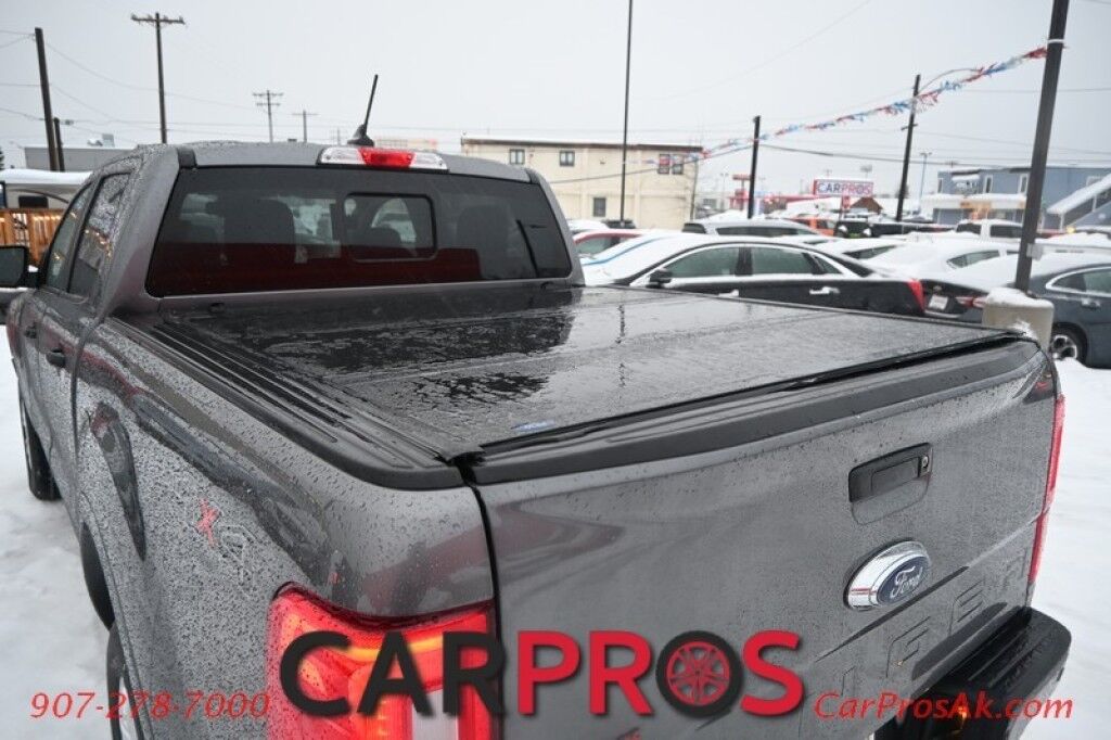 2021 Ford Ranger XLT - Crew Cab - 4X4 - Technology Pkg - Adaptive Cruise Control - Navigation - Bluetooth - Fog Lights - Lane Departure & Blind Spot Alert - Rearview Camera - Bedliner - Tonneau Cover - Tow Pkg Anchorage AK