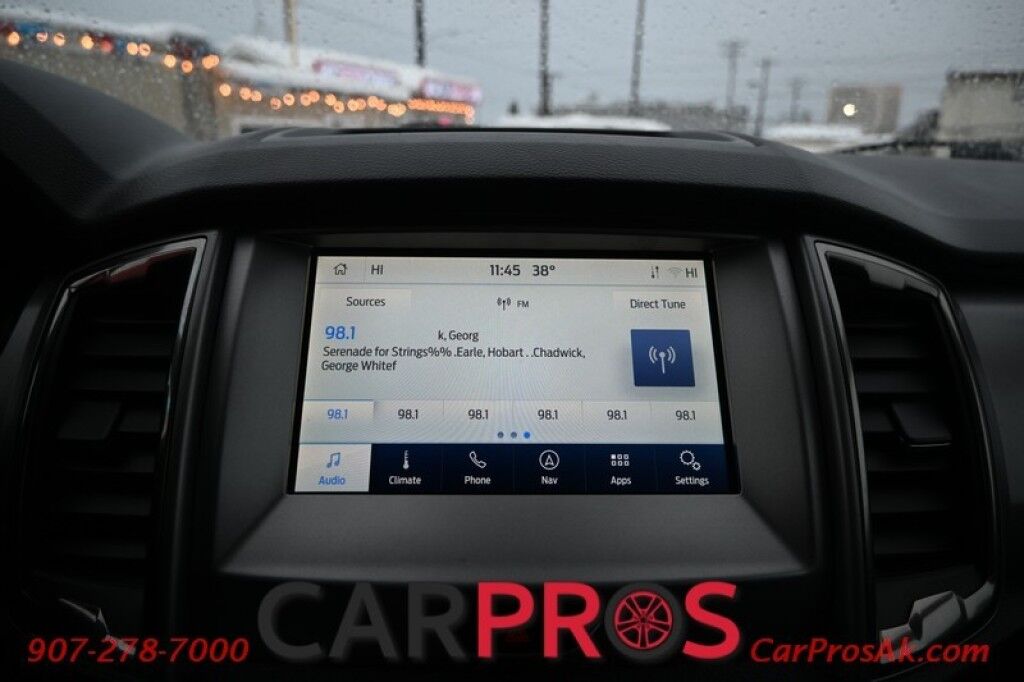 2021 Ford Ranger XLT - Crew Cab - 4X4 - Technology Pkg - Adaptive Cruise Control - Navigation - Bluetooth - Fog Lights - Lane Departure & Blind Spot Alert - Rearview Camera - Bedliner - Tonneau Cover - Tow Pkg Anchorage AK