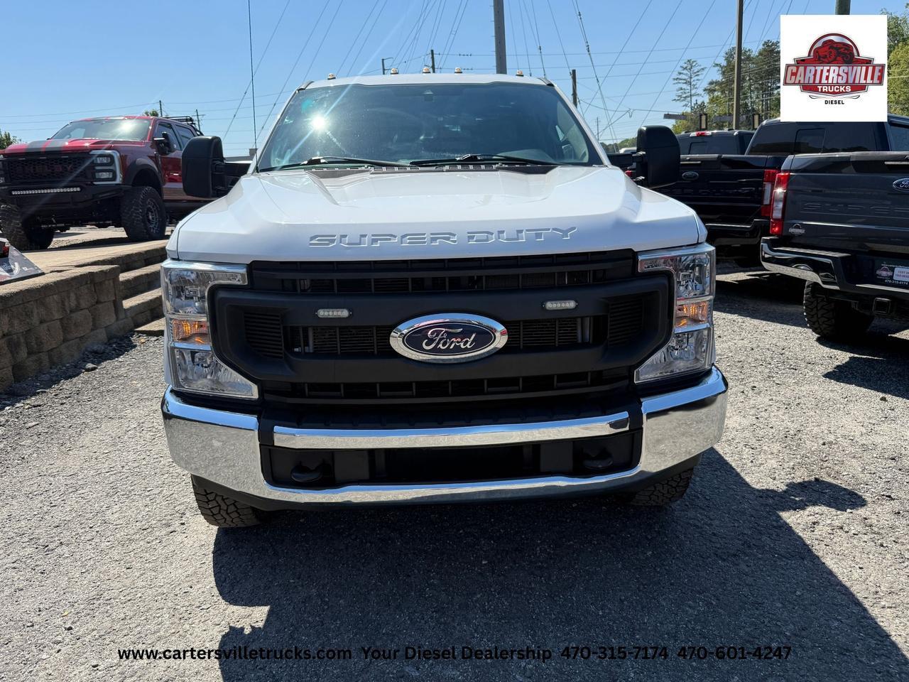 2021 Ford S/D C/C F350 XL 4X4 - FLATBED  - DUALLY - 4.10 GEARING