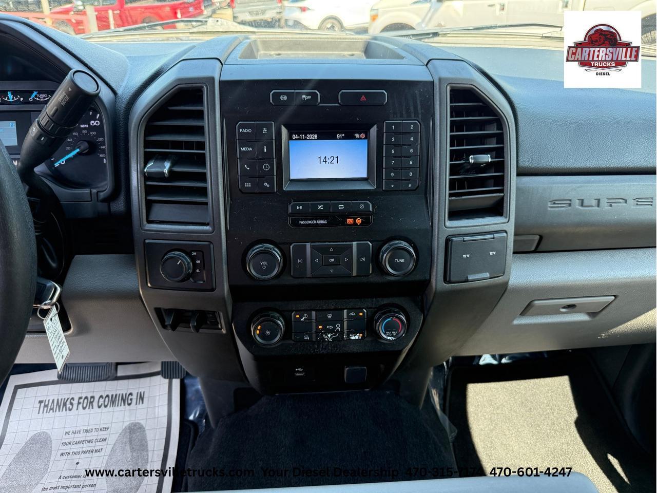 2021 Ford S/D C/C SOLD SOLD SOLD*** F350 XL 4X4 - FLATBED  - DUALLY - 4.10 GEARING Cartersville GA