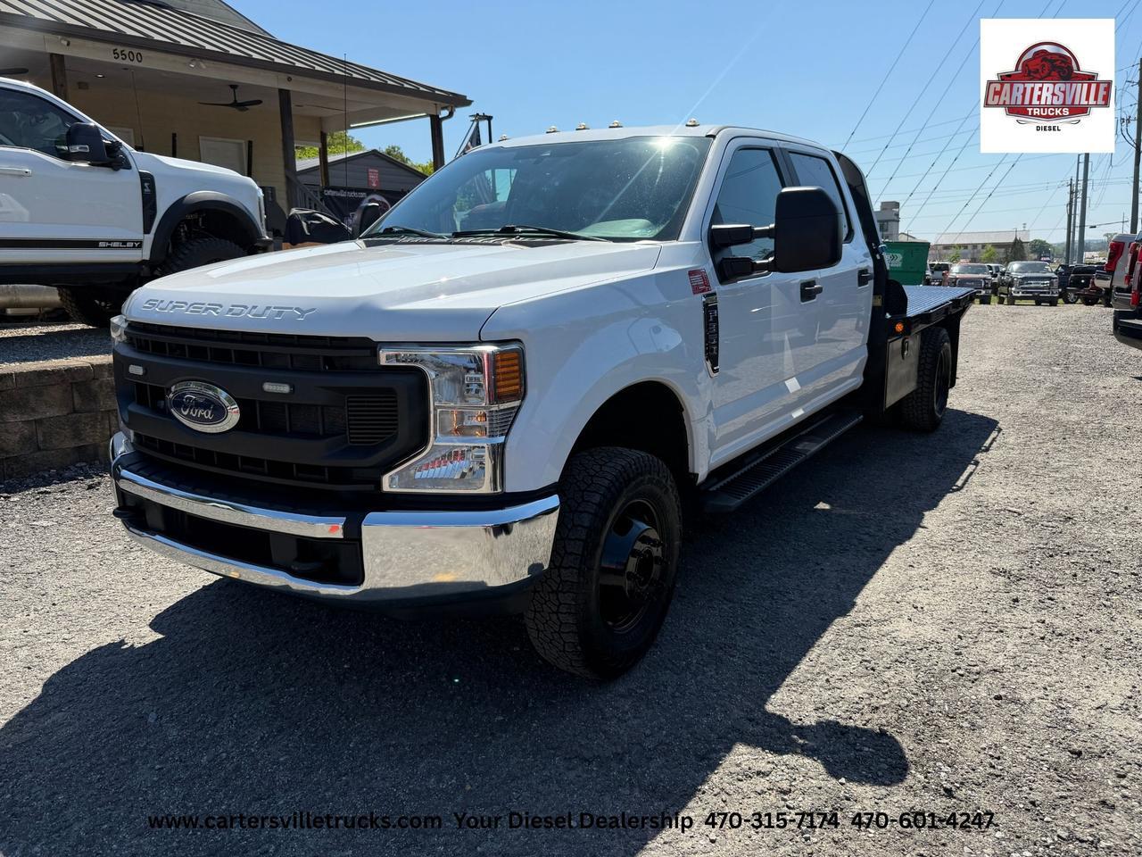 2021 Ford S/D C/C SOLD SOLD SOLD*** F350 XL 4X4 - FLATBED  - DUALLY - 4.10 GEARING Cartersville GA
