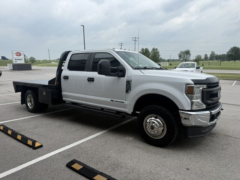 2021 Ford Super Crew F-350 DRW 4x4 Diesel Flatbed XL Collinsville OK