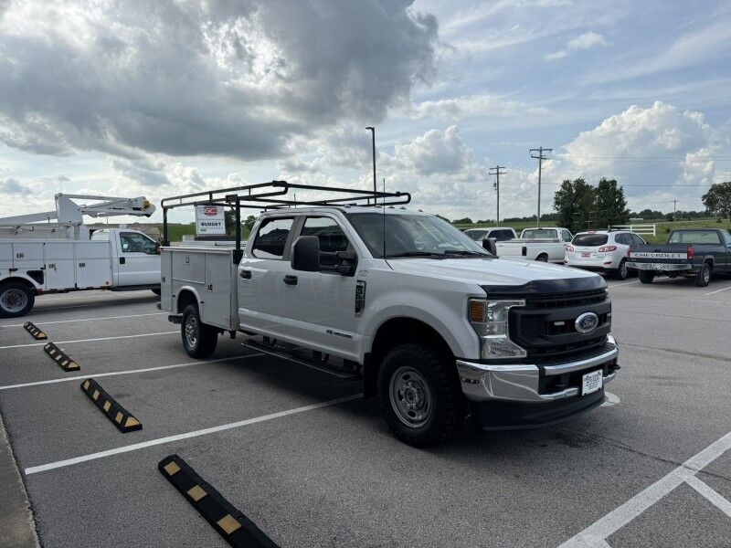 2021 Ford Super Crew F-350 SRW 4x4 Diesel Utility XL Collinsville OK