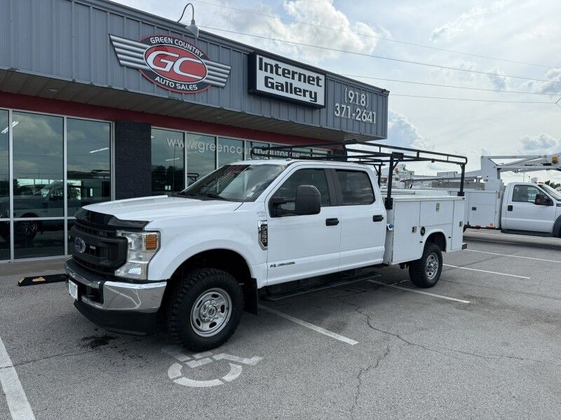 2021 Ford Super Crew F-350 SRW 4x4 Diesel Utility XL Collinsville OK