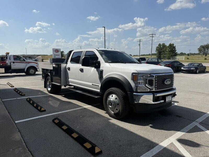 2021 Ford Super Crew F-450 4x4 Diesel Flatbed XLT Collinsville OK