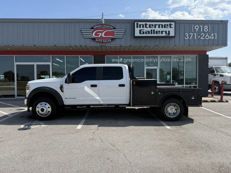 2021 Ford Super Crew F-450 4x4 Diesel Flatbed XLT Collinsville OK