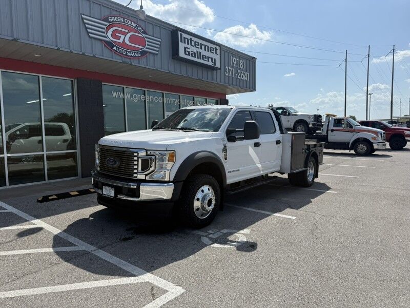 2021 Ford Super Crew F-450 4x4 Diesel Flatbed XLT Collinsville OK