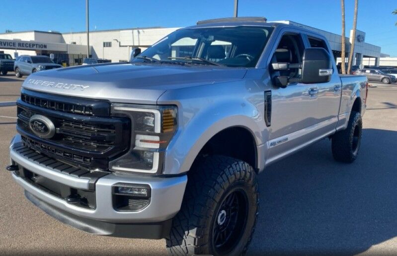2021 Ford Super Duty F-250 LARIAT COMING SOON Ultimate Black Appearance Pkg Lift 37in Nitto