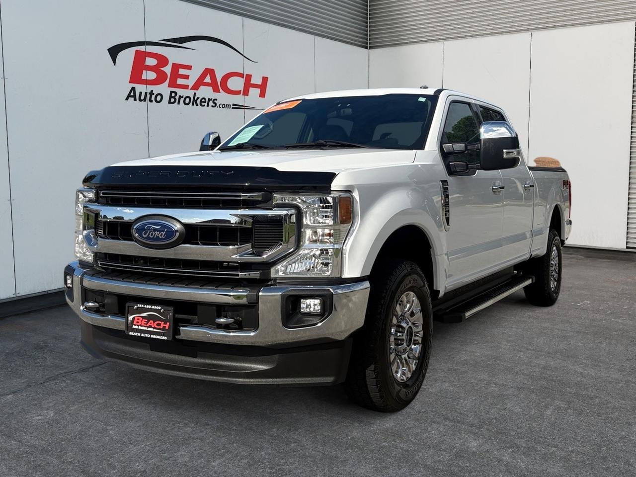 2021 Ford Super Duty F-250 SRW XLT, 4X4, TOW HOOKS, BACKUP CAMERA, HEATED SEATS, REMOTE, KEYLESS ENTRY, BLUETOOTH, TAILGATE STEP, ONLY 1 OWNER, LOW MILES! Norfolk VA