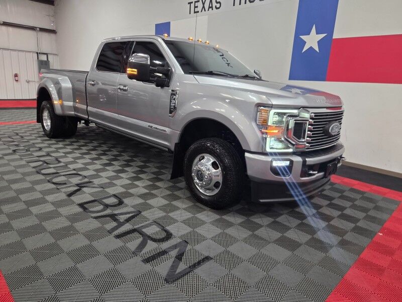 2021 Ford Super Duty F-350 Dually 6.7L Die Platinum Dually GPS Camera Sunroof Gooseneck FREE WARRANTY Arlington TX