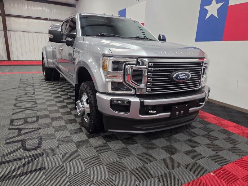 2021 Ford Super Duty F-350 Dually 6.7L Die Platinum Dually GPS Camera Sunroof Gooseneck FREE WARRANTY Arlington TX