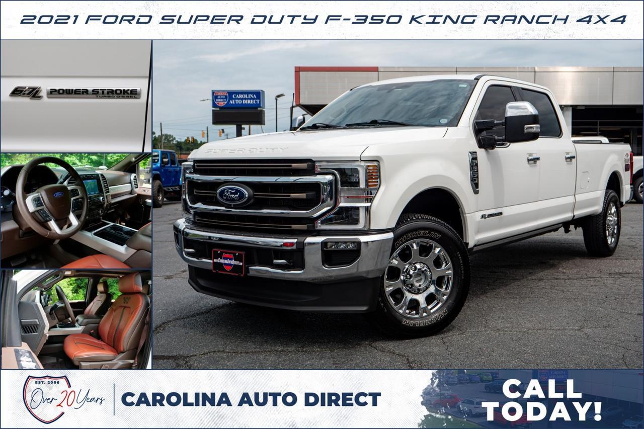 2021 Ford Super Duty F-350 King Ranch 4X4 / Ultimate Package / Adaptive Steering!