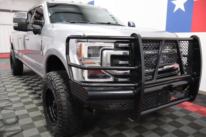 2021 Ford Super Duty F-350 Platinum Long Bed Lifted FOX Shocks 6.7L Diesel 37in Tires Arlington TX