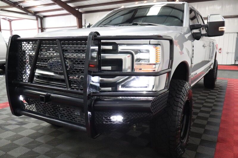 2021 Ford Super Duty F-350 Platinum Long Bed Lifted FOX Shocks 6.7L Diesel 37in Tires Arlington TX
