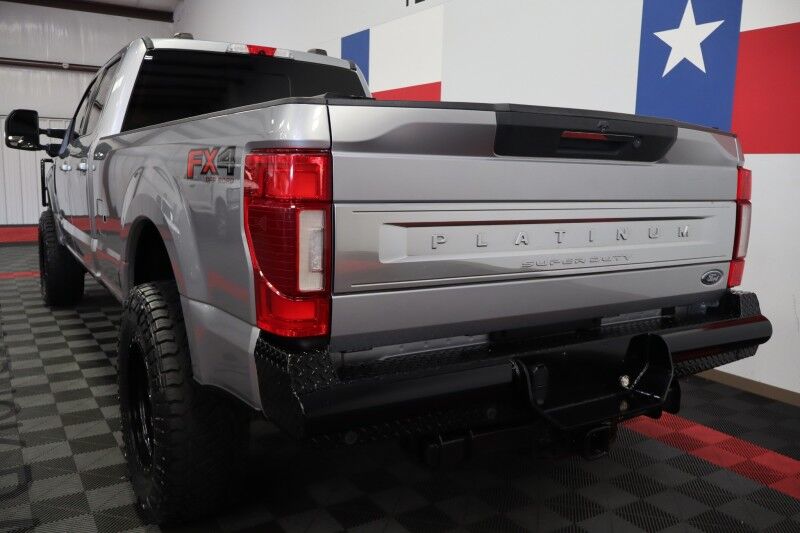 2021 Ford Super Duty F-350 Platinum Long Bed Lifted FOX Shocks 6.7L Diesel 37in Tires Arlington TX