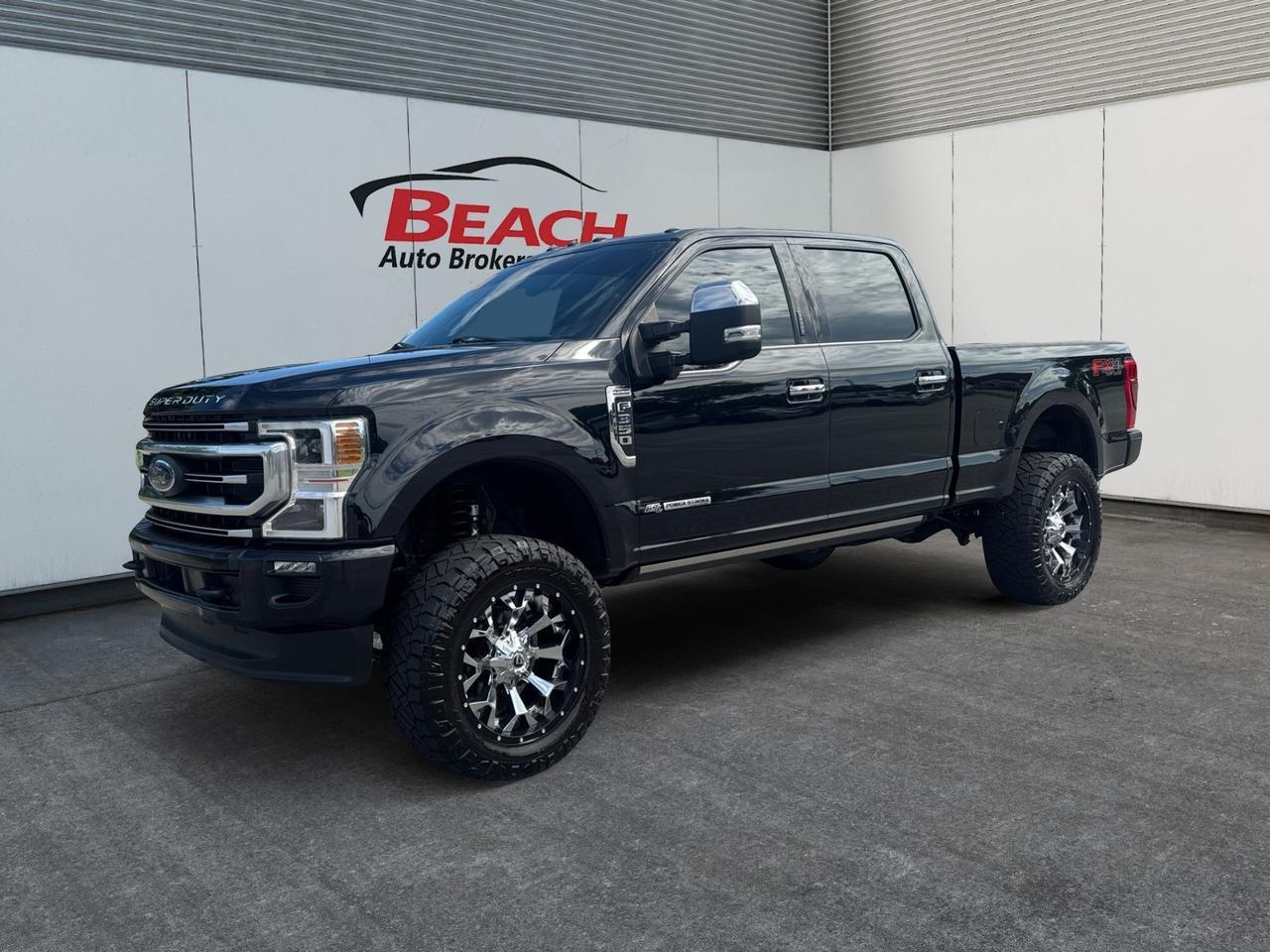 2021 Ford Super Duty F-350 SRW PLATINUM, LIFTED ON 37&apos;S, CHROME FUEL WHEELS, 4X4, ADJUSTABLE PEDALS, POWER RUNNING BOARDS, PANORAMIC SUNROOF, REMOTE START, KEYLESS ENTRY & START, CLEAN CARFAX 1 OWNER VEHICLE- A TRUCK THAT GETS THE JOB DONE AND MAKES A STATEMENT, MAKE IT YOURS Norfolk VA
