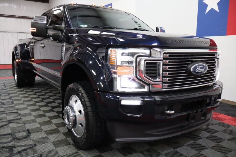 2021 Ford Super Duty F-450 Platinum Dually 6.7L Diesel GPS Camera Sunroof 19.5 Alcoa Gooseneck Arlington TX