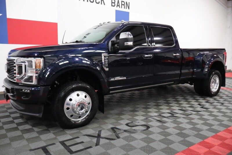 2021 Ford Super Duty F-450 Platinum Dually 6.7L Diesel GPS Camera Sunroof 19.5 Alcoa Gooseneck