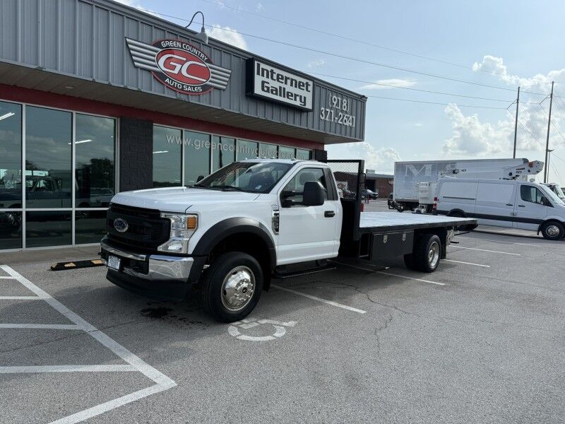 2021 Ford Super Duty F-550 7.3L Gas Flatbed XL Collinsville OK