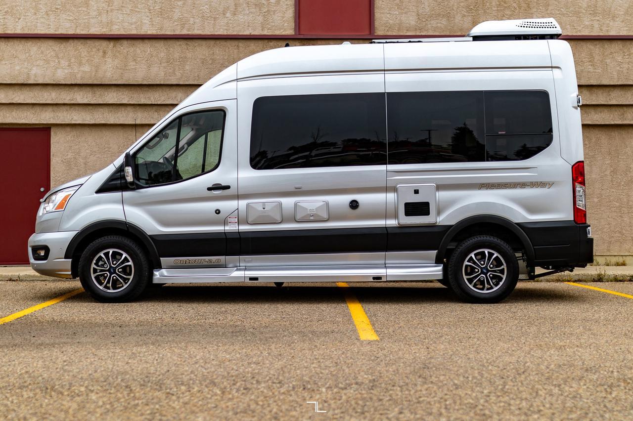 2021 Ford T-250 High Roof Pleasure Way OnTour 2.0 Leather Nav Red Deer AB