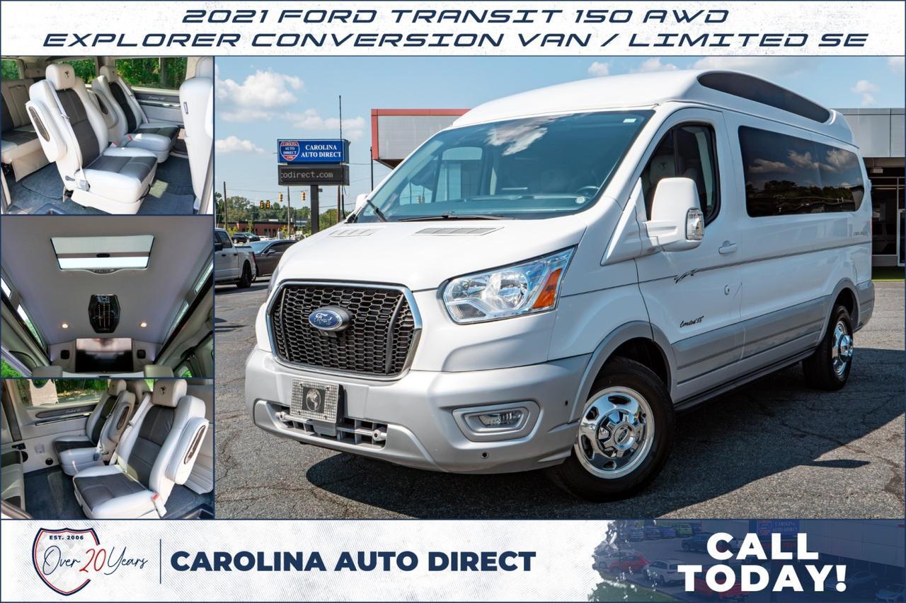 2021 Ford Transit 150 AWD / Explorer Conversion Van / Limited SE!