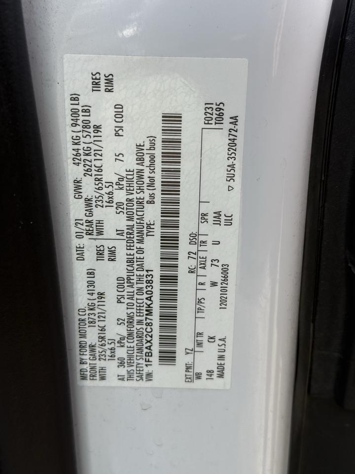 2021 Ford Transit-350 XLT Crestwood KY