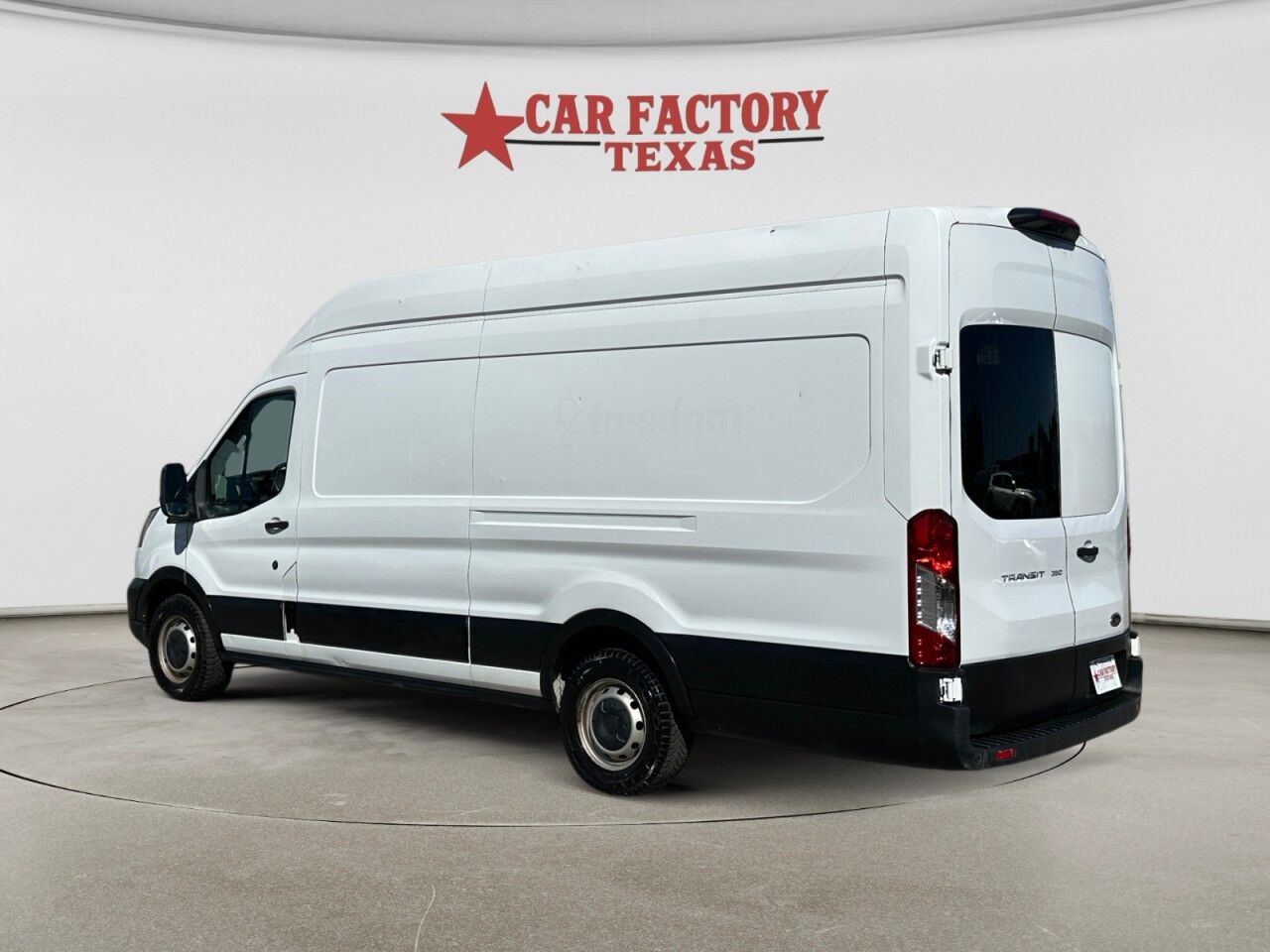 2021 Ford Transit Cargo Van T-350 148" EL Hi Rf 9500 GVWR RWD Lancaster TX