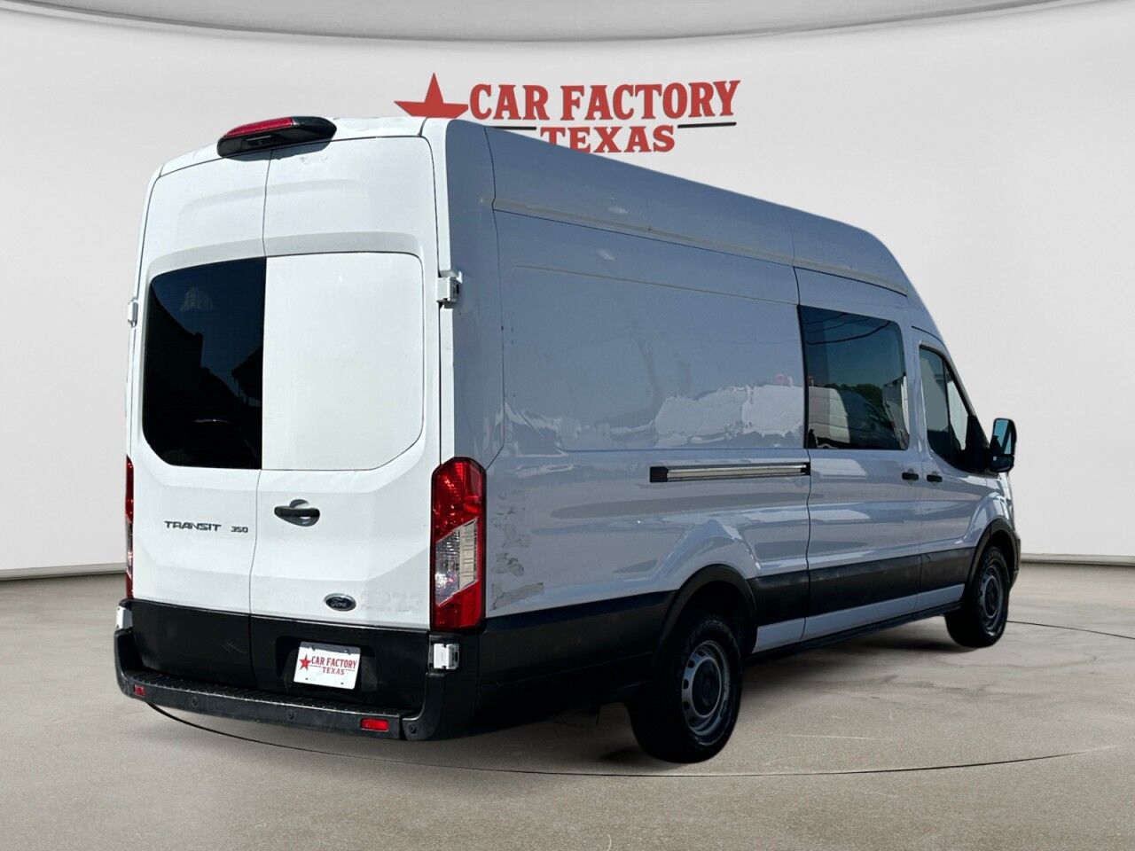 2021 Ford Transit Cargo Van T-350 148" EL Hi Rf 9500 GVWR RWD Lancaster TX