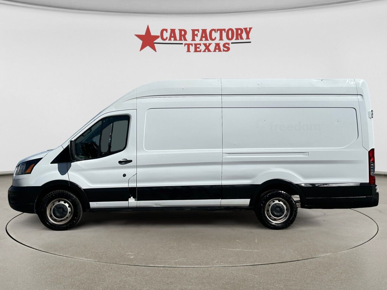 2021 Ford Transit Cargo Van T-350 148" EL Hi Rf 9500 GVWR RWD Lancaster TX