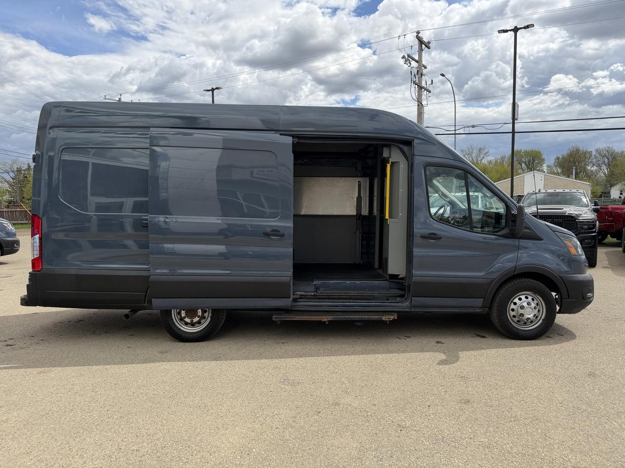 2021 Ford Transit Cargo Van T250 AWD | Low KMs | 148IN EL High Roof | V6 | Keyless Entry | Backup Camera | Bluetooth Redwater AB