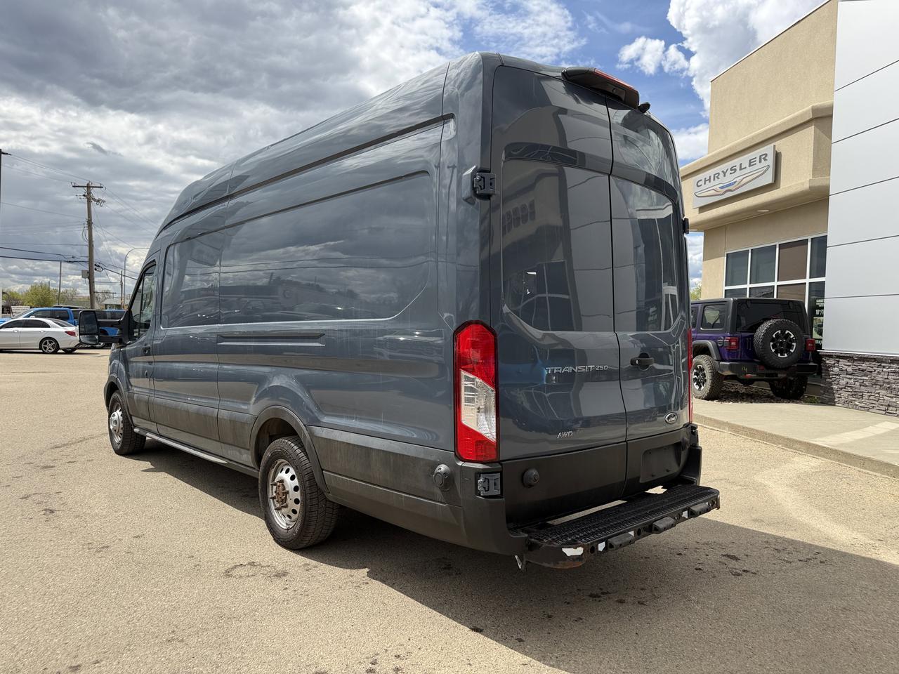 2021 Ford Transit Cargo Van T250 AWD | Low KMs | 148IN EL High Roof | V6 | Keyless Entry | Backup Camera | Bluetooth Redwater AB