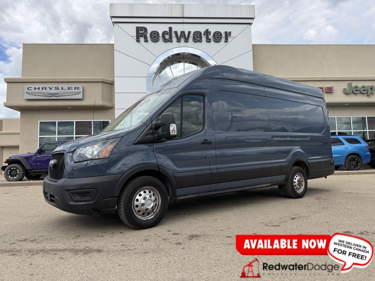 2021 Ford Transit Cargo Van T250 AWD | Low KMs | 148IN EL High Roof | V6 | Keyless Entry | Backup Camera | Bluetooth