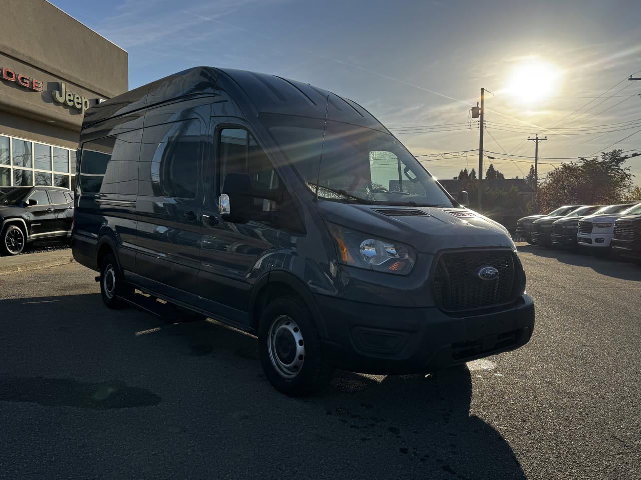2021 Ford Transit Cargo Van T250 Full Size RWD | Low KMs | V6 FlexFuel | Backup Camera | Co-Pilot360 Redwater AB