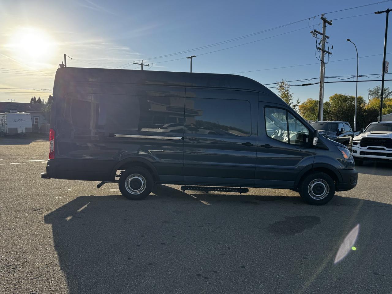 2021 Ford Transit Cargo Van T250 Full Size RWD | Low KMs | V6 FlexFuel | Backup Camera | Co-Pilot360 Redwater AB